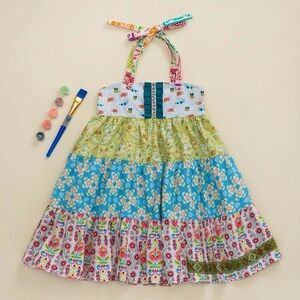 Matilda Jane Platinum Tiered Ellie Dress